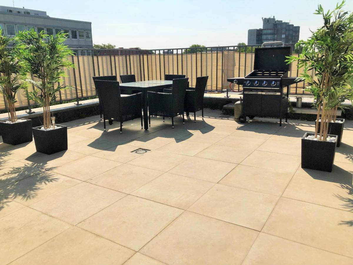 Stylisches Penthouse Zentral Tischfussball 100M2 Wii Hannover Exterior photo
